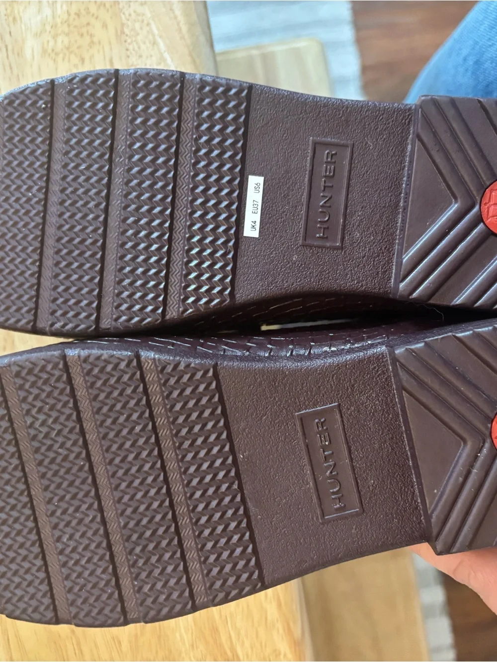 NWOT Hunter limited edition Carnaby “snakeskin” embossed Tall Rain boot sz 6 - Picture 10 of 10